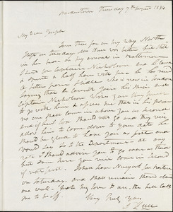 Isaac Hull to Joseph B. Hull, Bordentown, August 7, 1834