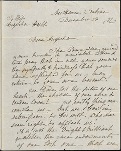 Ann McCurdy Hart Hull to Augusta Hull, New Haven, December 29, 1841