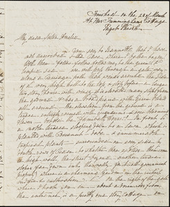 Ann McCurdy Hart Hull to Amelia Hart Hull, Bermuda, March 23, 1851(?)