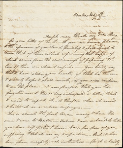 Ann McCurdy Hart Hull to Mary Wheeler Hull, Boston, February 27, [1813]