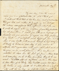 Ann McCurdy Hart Hull to Mary Wheeler Hull, Portsmouth, N.H., May 16, [1813]