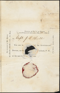 Hull, Joseph B. Miscellaneous correspondence and documents