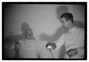 Danguy fencing master, also Gordon Muir, also Chamberlain