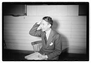 Mr. Ed. P. Goodnow dramatic director, Harvard Univ.