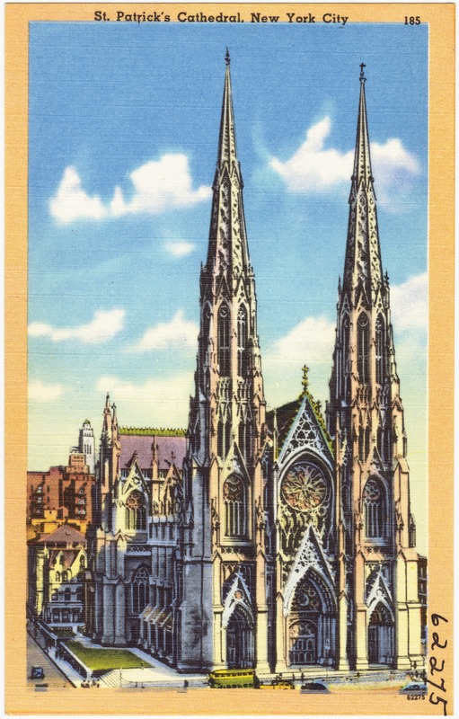 St. Patrick's Cathedral, New York City - Digital Commonwealth