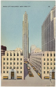 Radio City buildings, New York City