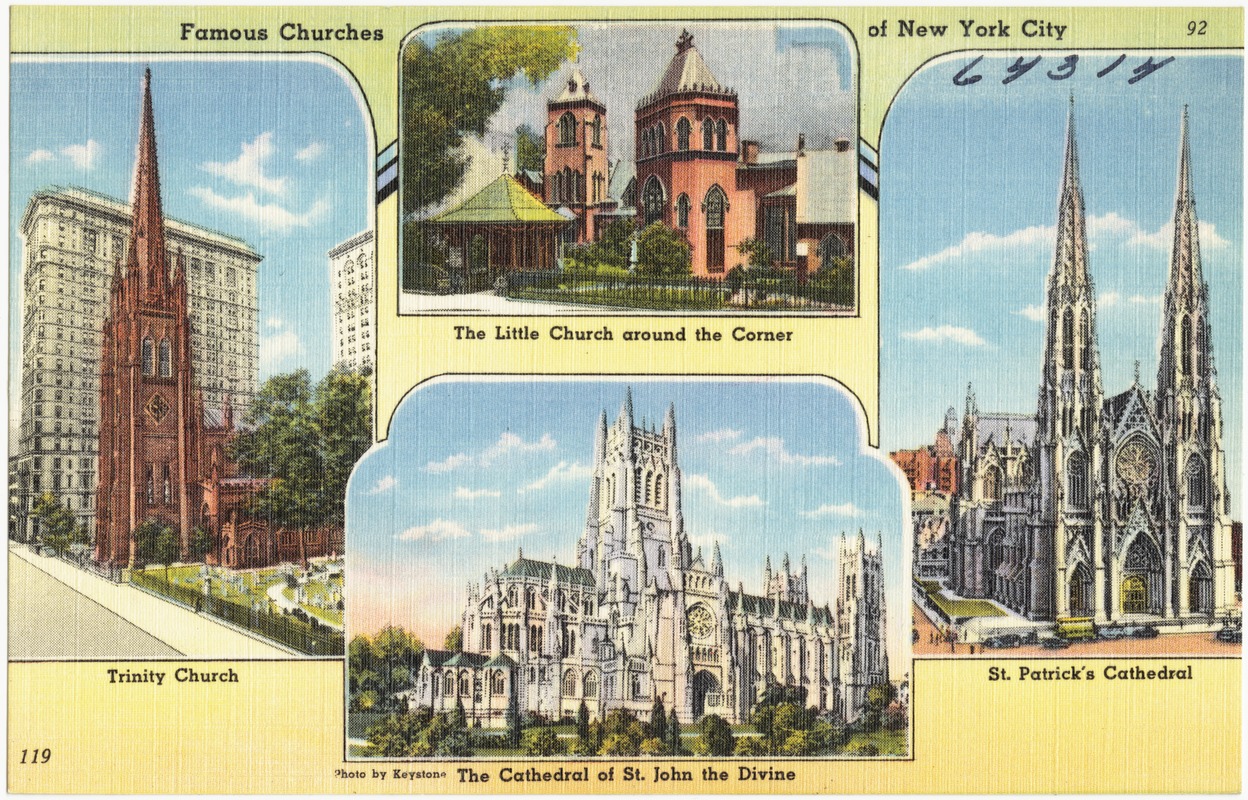 Famous Churches of New York City