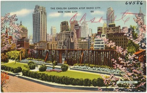 The English Garden atop Radio City, New York City