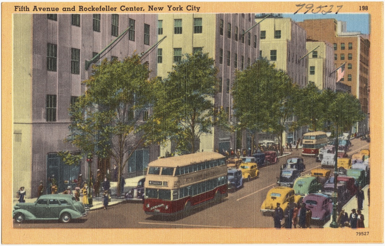 Fifth Avenue and Rockefeller Center, New York City