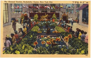 The Channel Garden, Rockefeller Center, New York City