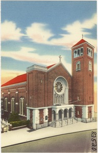 Exterior of Church of St. Dominic, 1739 Unionport Road, Bronx 60, N. Y.
