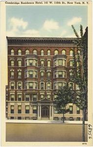 Cambridge Residence Hotel, 141 W. 110th St., New York, N. Y.