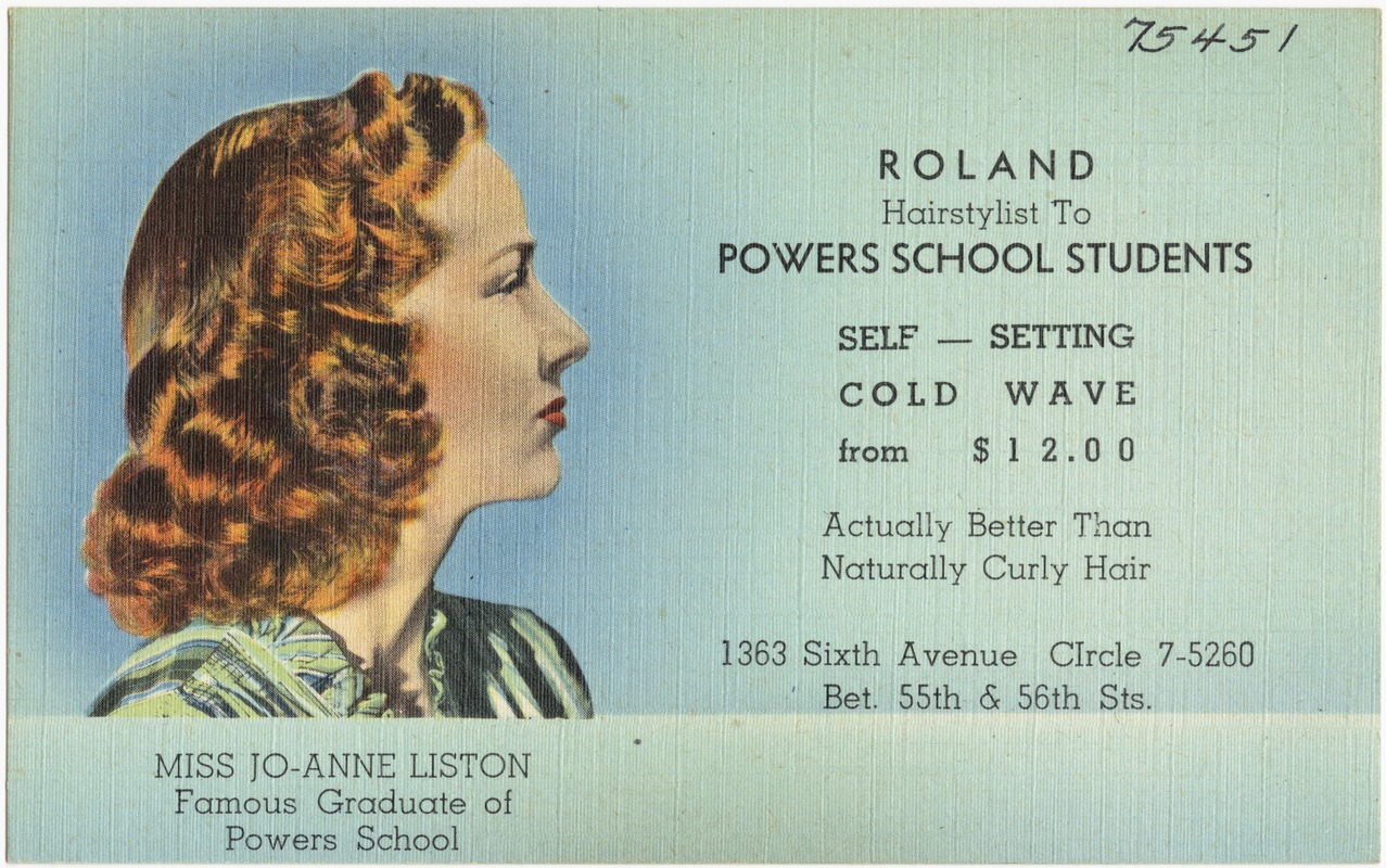 Roland hairstylist to Powers School students