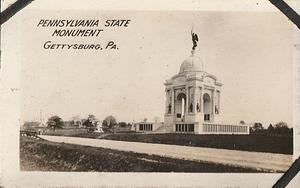 Pennsylvania State Monument, souvenir view, Gettysburg, PA