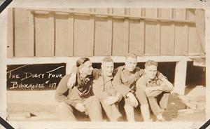 "The dirty four" Bunkhouse #17, Service Company, 6th Regiment, Marine base Quantico, VA