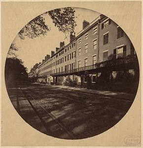 Colonnade Row, Tremont St., 1860
