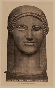 Ancient head of Hera. Villa Ludovisi