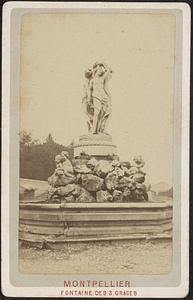 Monpellier. Fontaine des 3 Graces