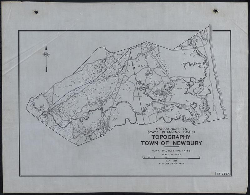 Topography Town of Newbury Digital Commonwealth