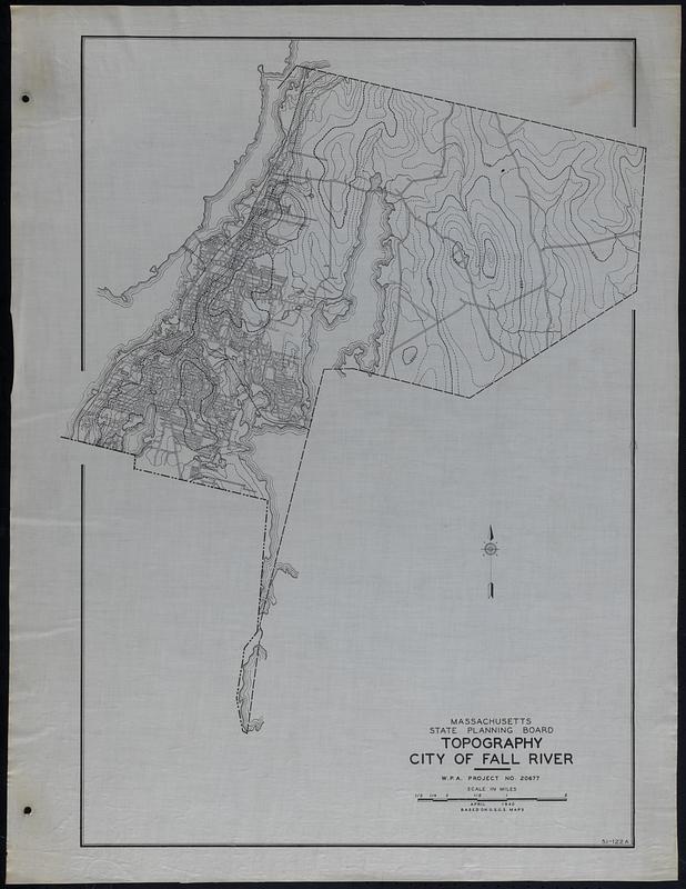 Topography City of Fall River Digital Commonwealth