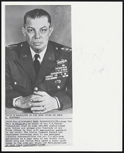 Commands More Responsibility--Army Gen. Paul D. Adams, 57, as chief of the U.S. Strike Command, can draw on some 200,000 combat-ready army troops and airman plus hundreds of Air Force planes to deal with emergencies anywhere in the world. The Strike Command gained new importance yesterday when it was assigned specific responsibility for all U.S. military operations in a huge area of the Middle East, South Asia and Africa. This added a token naval force to its army-air might.
