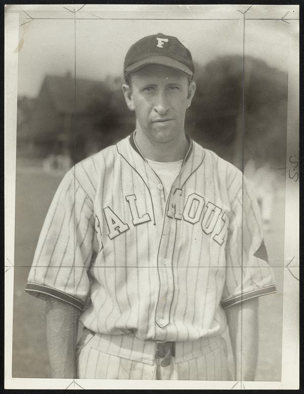 Here’s Myron Ruckstull, “Old Man Cape Cod League” himself. Myron really isn’t old, merely old in point of service. He was the second baseman for Falmouth in the Cape Cod league when it was first established 16 years ago. And he’s still holding the same job.