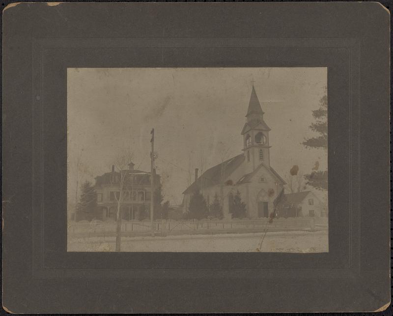 St. Joseph's Roman Catholic Church and rectory - Digital Commonwealth