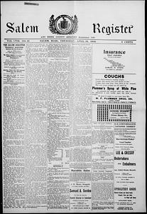 Salem Register and Essex County Mercury