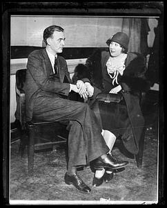 Jack "Legs" Diamond and his wife Alice