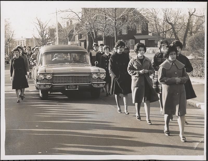Funeral of Margaret Cadigan