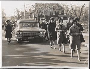 Funeral of Margaret Cadigan