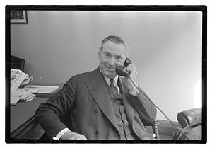 James M. Curley at 11 Beacon St.