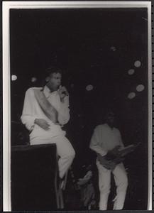 Musicians performing