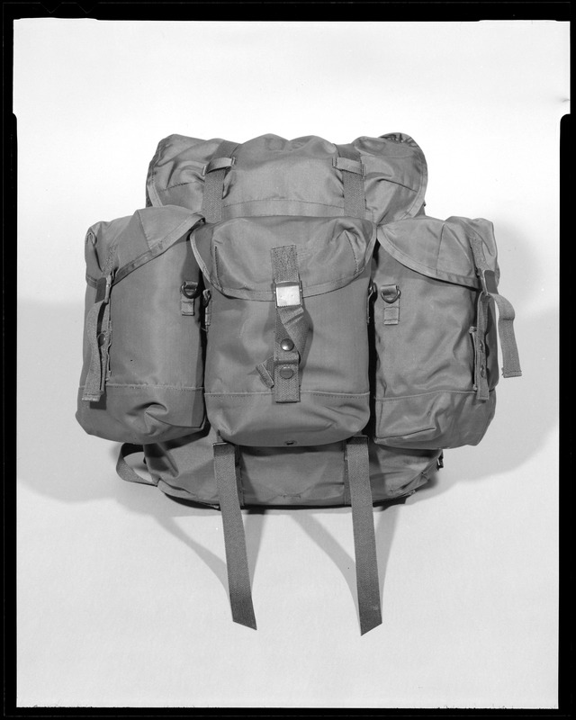CEMEL- equipment, load-carrying pack, field (front view)