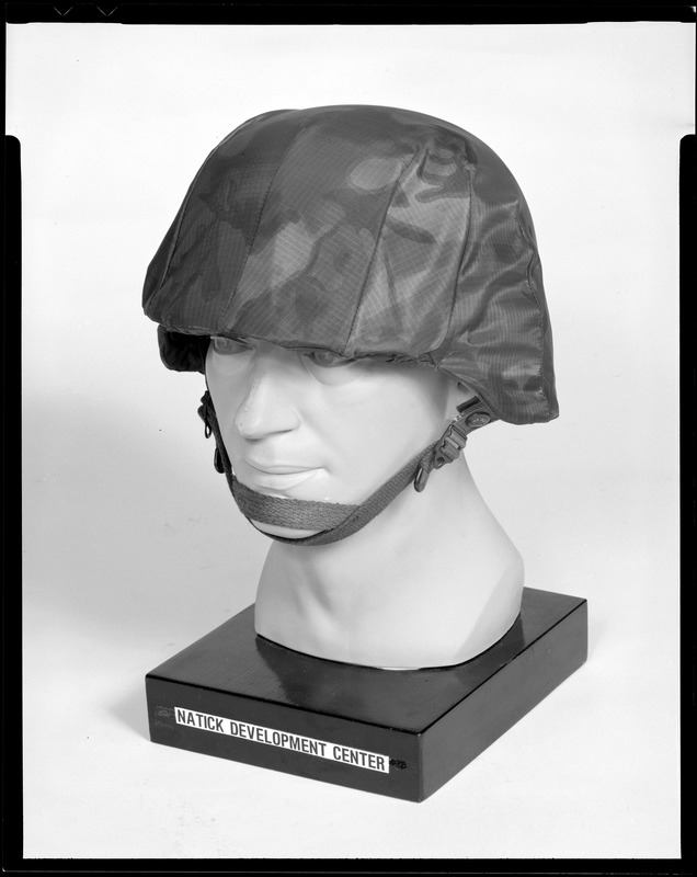 Cemel, kevlar helmet with camouflage cover