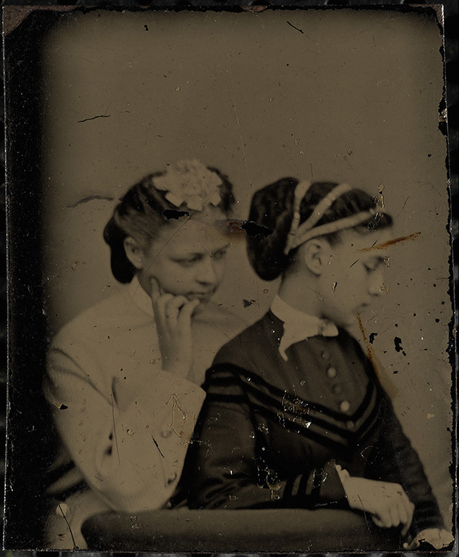 Portrait of two woman