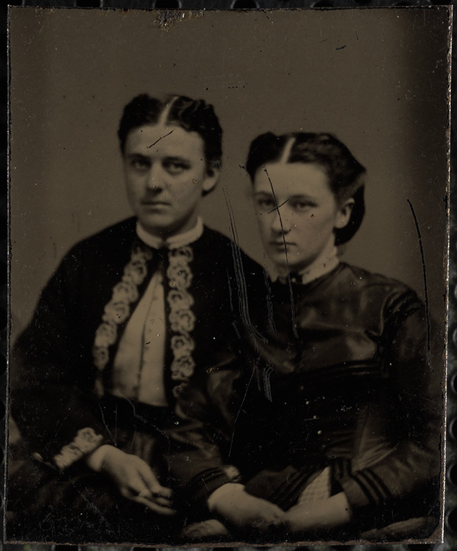 Portrait of two woman