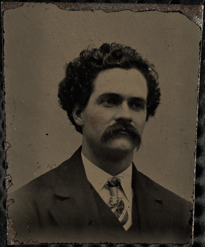 Portrait of man