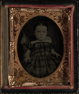 Portrait of child in chair