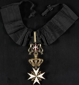 Neck-cross of The Knights of Magistral Grace of the Sovereign Military Order of Malta