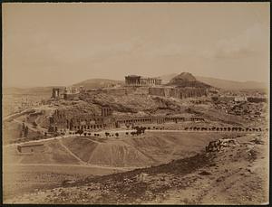 Distant view of the Acropolis