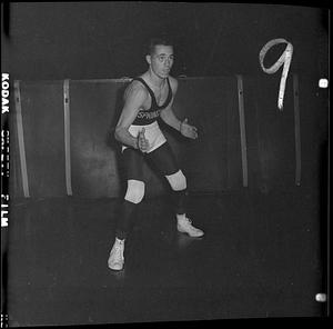 Springfield College wrestler