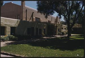 Adobe building, Santa Fe, New Mexico