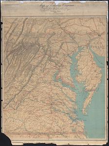 Map of Eastern Virginia