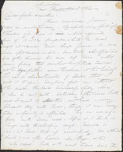Letter from John D. Long to Zadoc Long and Julia D. Long, October 8, 1866