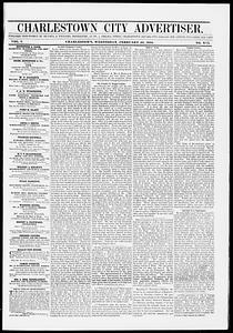 Charlestown City Advertiser, February 25, 1852