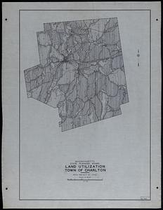 Land Utilization Town of Charlton