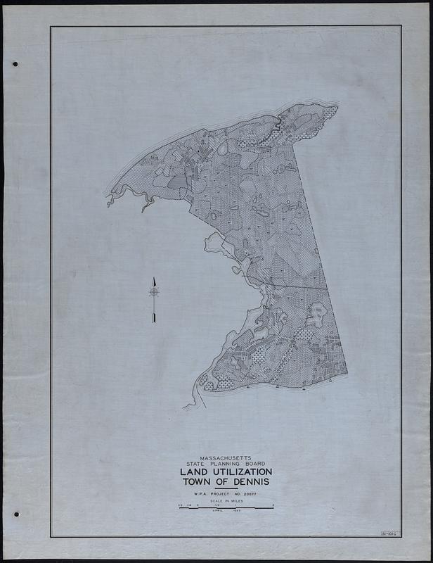 Land Utilization Town of Dennis Digital Commonwealth