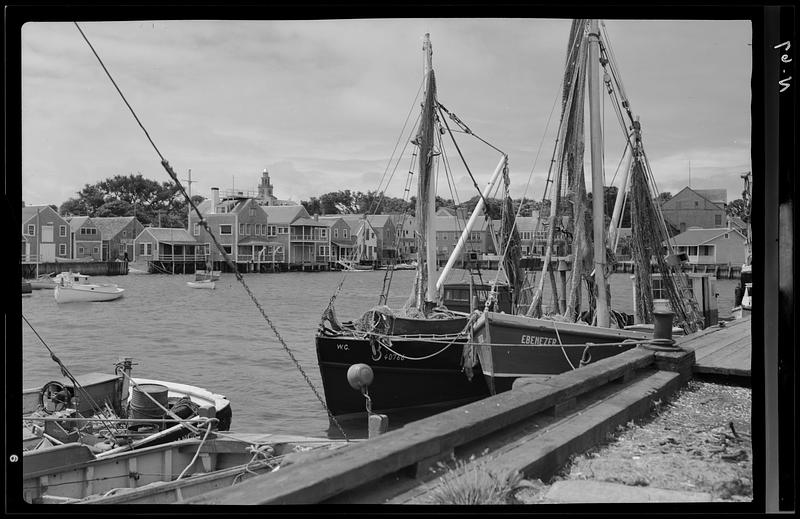 Land view of Old North Wharf, Nantucket