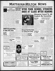 Mattapan-Milton News, November 15, 1945